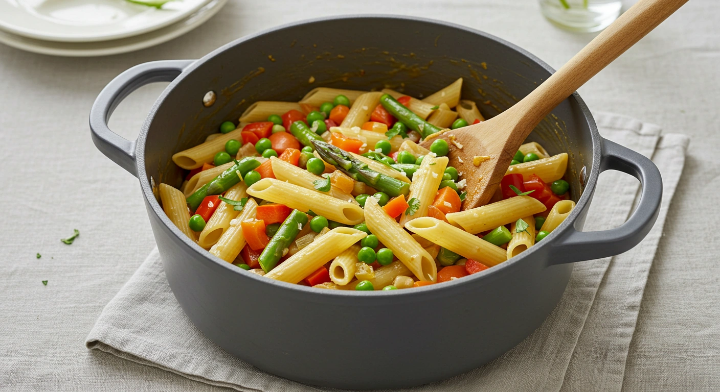 Spring Pasta Primavera: A Colorful One-Pot Meal for Busy Weeknights - secondary view